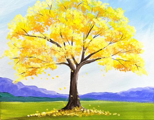 Fall-Yellow-Maple-Tree