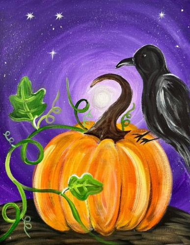 Raven-On-A-Pumpkin-1