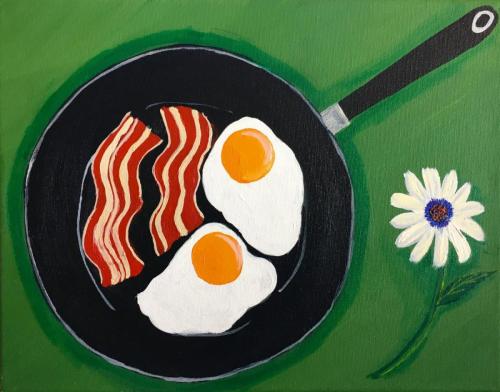 bacon and eggs