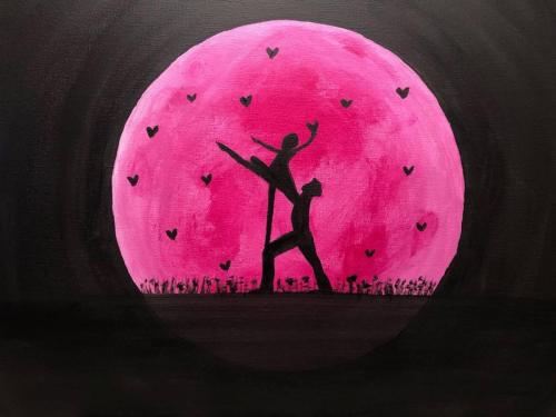 dancing under the moon